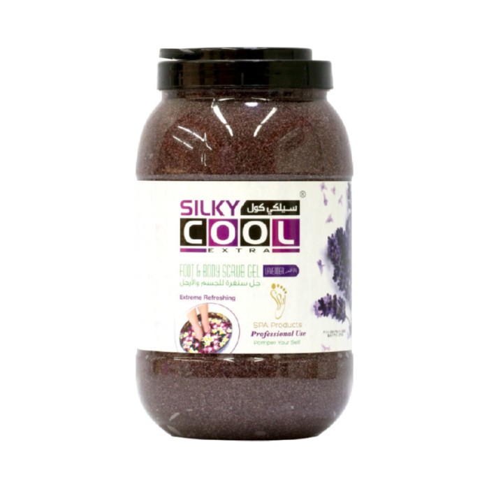 Silky Cool Foot & Body Scrub Gel 4 Litre - Lavender