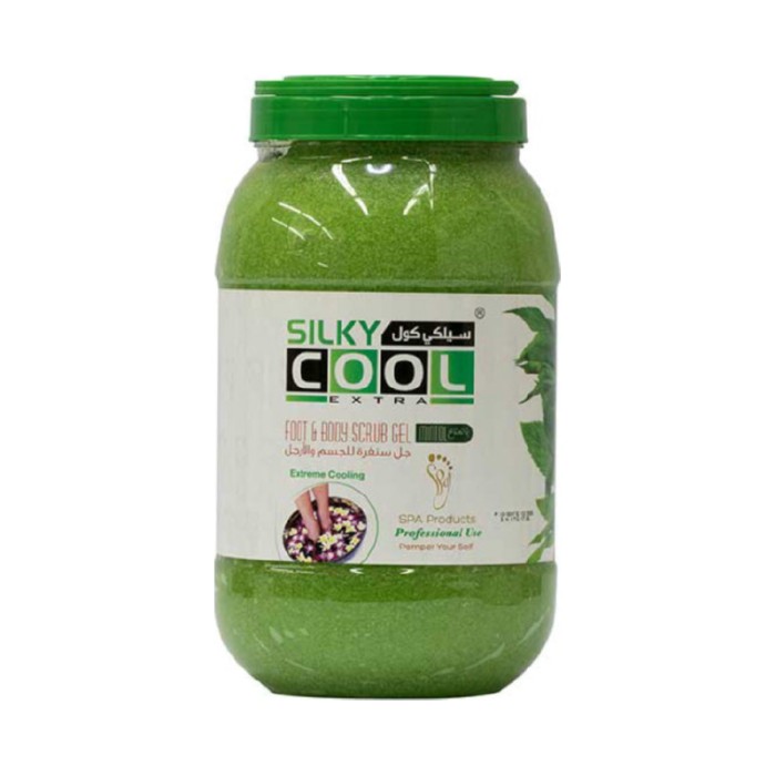 Silky Cool Foot & Body Scrub Gel 4 Litre - Mint