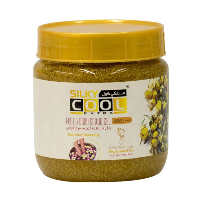 Silky Cool Foot & Body Scrub Gel 500 Ml - Chamomile