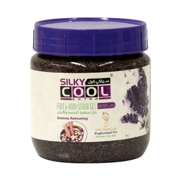 Silky Cool Foot & Body Scrub Gel 500 Ml - Lavender