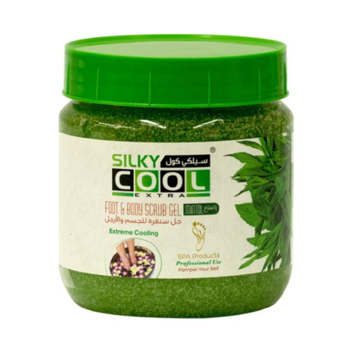 Silky Cool Foot & Body Scrub Gel 500 Ml - Mint