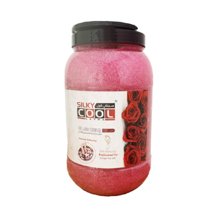 Silky Cool Foot & Body Scrub Gel - Rose (4litre)