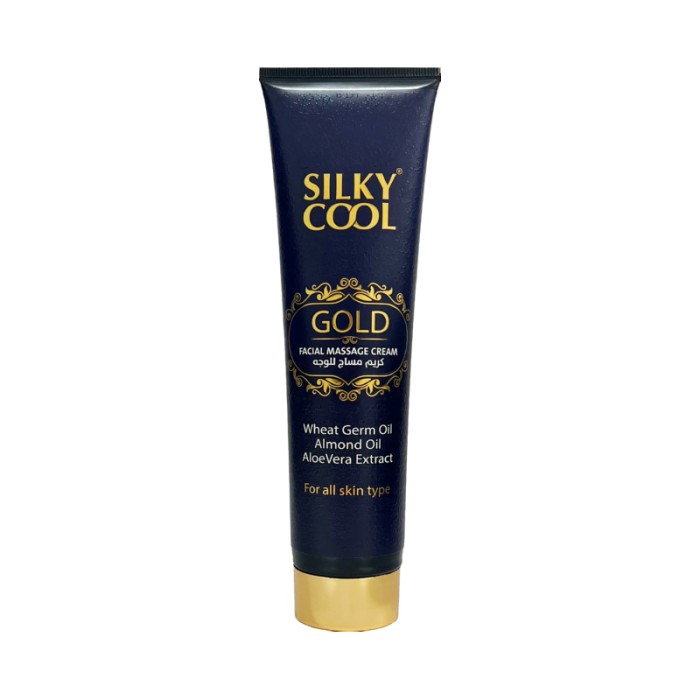 Silky Cool Gold Facial Line - Luxurious Skin Care for a Clean & Radiant Skin
