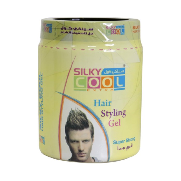 Silky Cool Hair Gel 1000 Ml - Super Strong