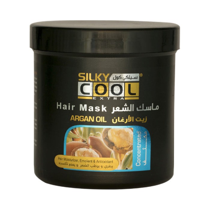 Silky Cool Hair Mask 1000 Ml - Argan Oil