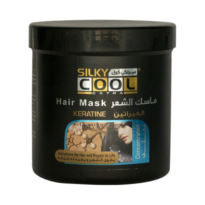 Silky Cool Hair Mask 1000 Ml - Keratin