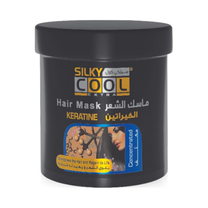 Silky Cool Hair Mask 400 Ml - Keratin