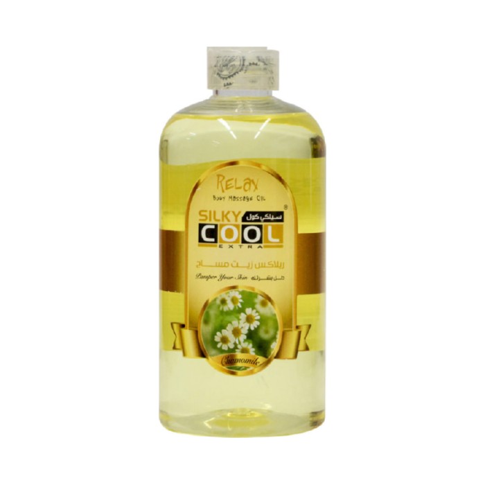 Silky Cool Massage Oil 500 Ml - Chamomile