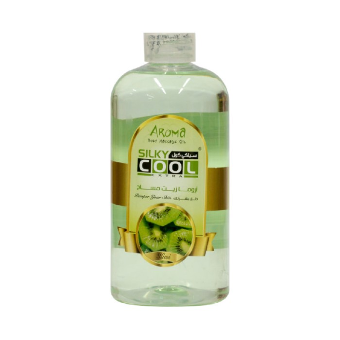 Silky Cool Massage Oil 500 Ml - Kiwi