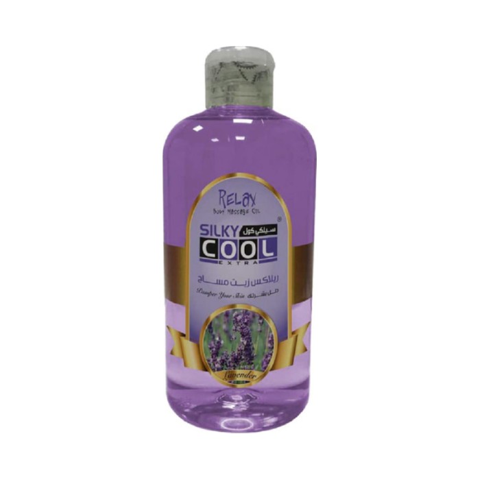 Silky Cool Massage Oil 500 Ml - Lavender