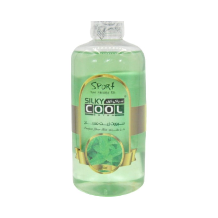 Silky Cool Massage Oil 500 Ml - Mint