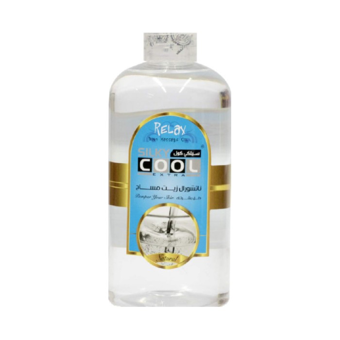 Silky Cool Massage Oil 500 Ml - Natural