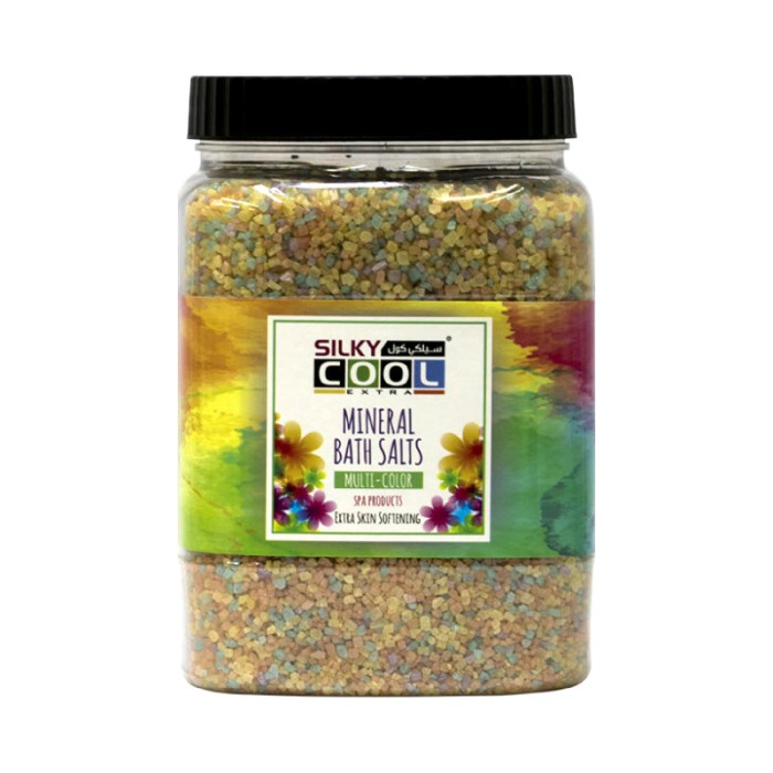 Silky Cool Mineral Bath Salt 3 Kg - Multi Colour