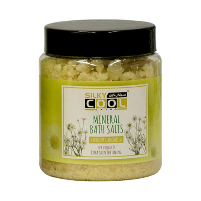 Silky Cool Mineral Bath Salt 750 - Camomile
