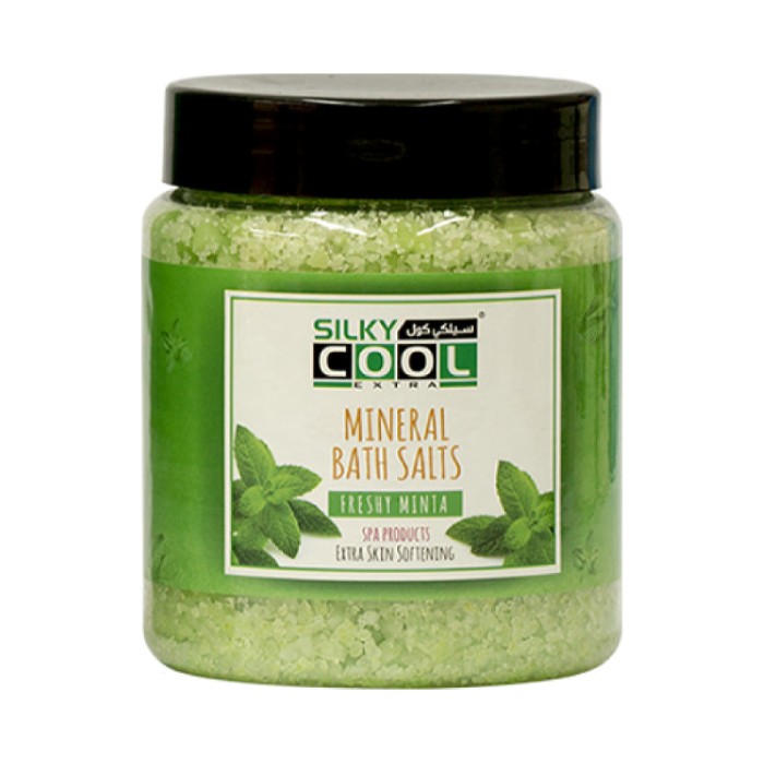 Silky Cool Mineral Bath Salt 750 - Ml Freshy Minta