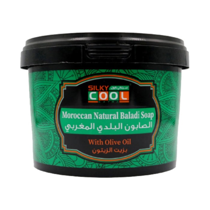 Silky Cool Moroccan Natural Baladi Soap - 500Ml