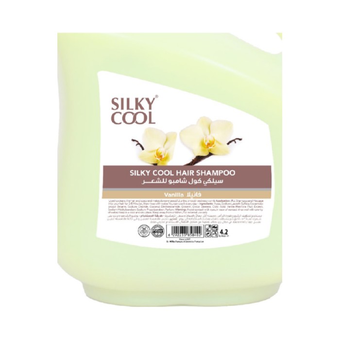 Silky Cool Shampoo 4.2 Liter – Nourishing, Hydrating, and Gentle Hair Care for All Hair Types