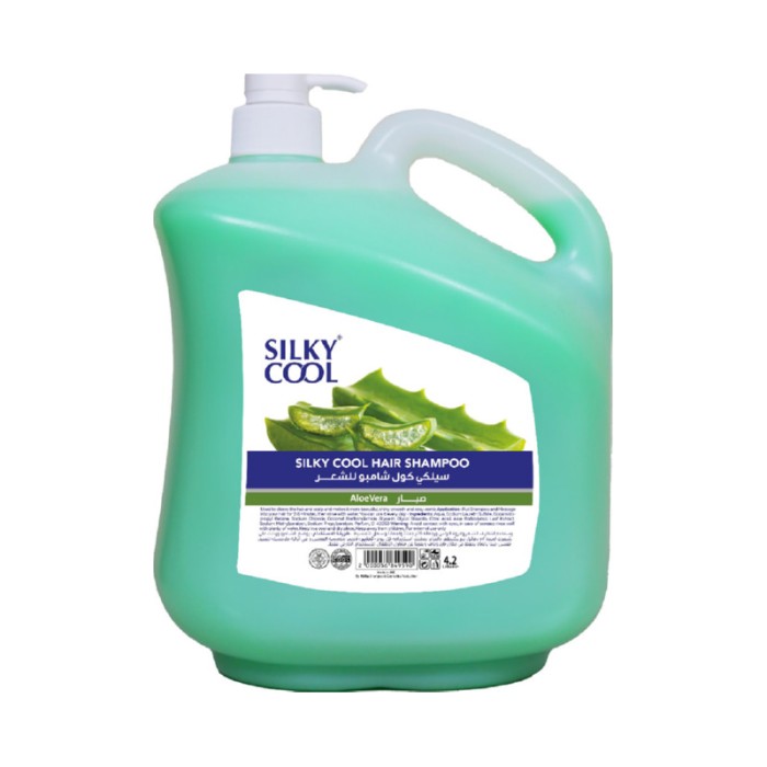 Silky Cool Shampoo 4.2 Liter – Nourishing, Hydrating, and Gentle Hair Care for All Hair Types