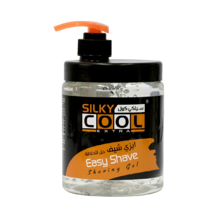 Silky Cool Shaving Gel 1000 Ml Jar Pump - Normal