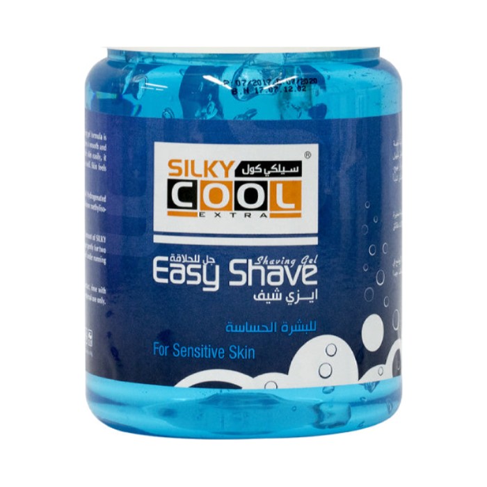 Silky Cool Shaving Gel 1000 Ml Jar - Sensitive