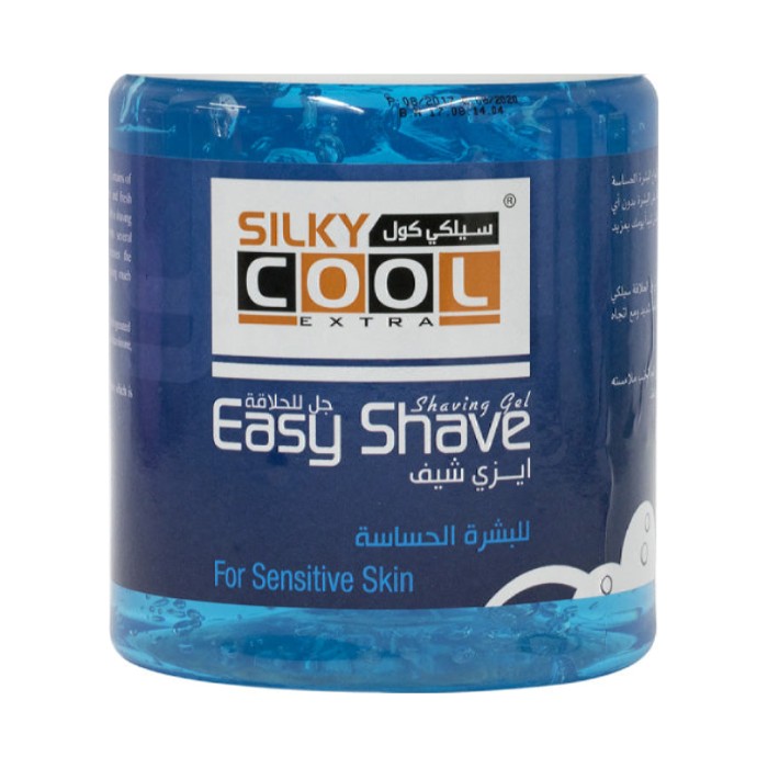 Silky Cool Shaving Gel 500 Ml Jar - Sensitive
