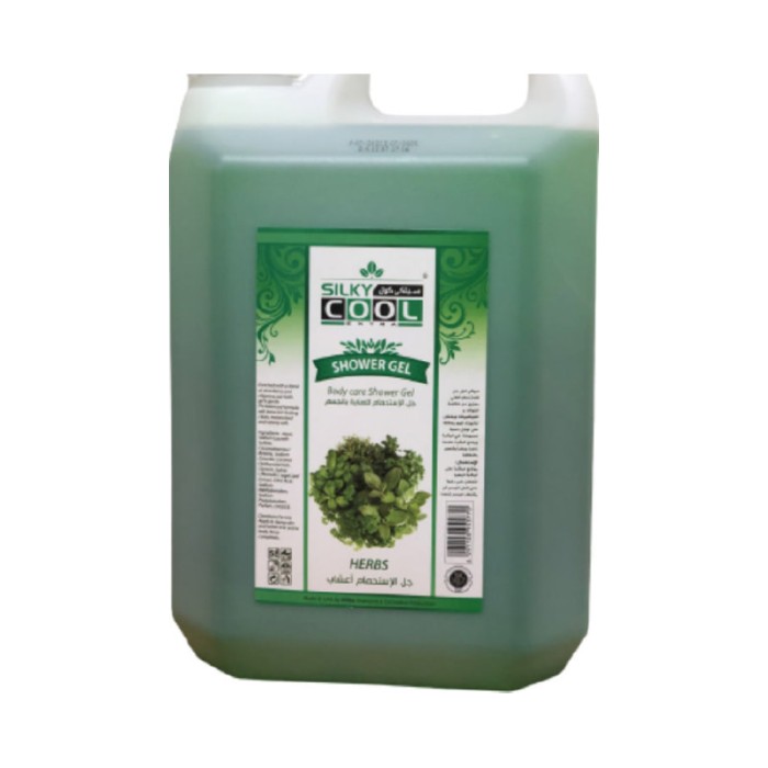 Silky Cool Shower Gel 5 Litre Herbs