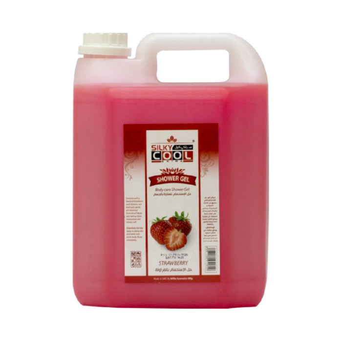 Silky Cool Shower Gel 5 Litre Strawberry
