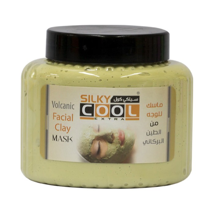Silky Cool Volcanic Facial Clay Mask 500 Ml