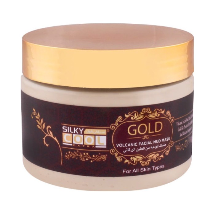 Silky Cool Volcanic Facial Mud Mask 350 Ml Gold