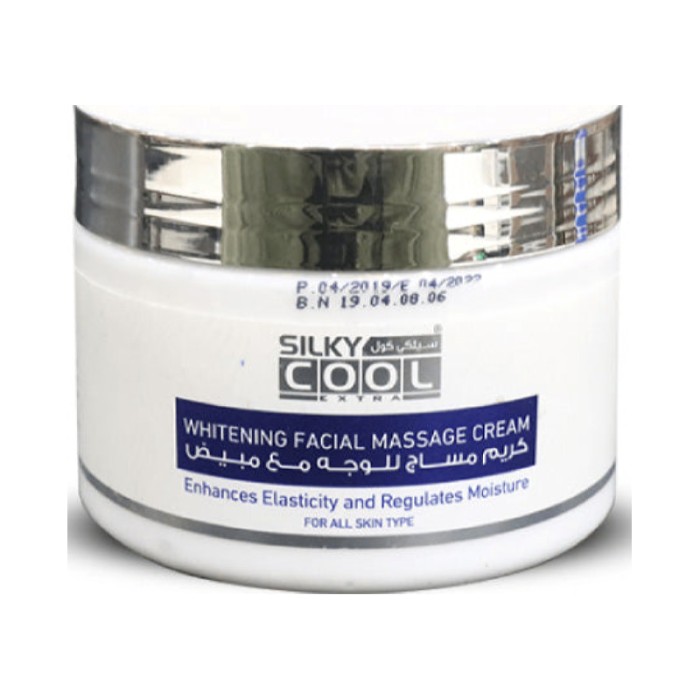 Silky Cool Whitening Facial Massage Cream 350 Ml