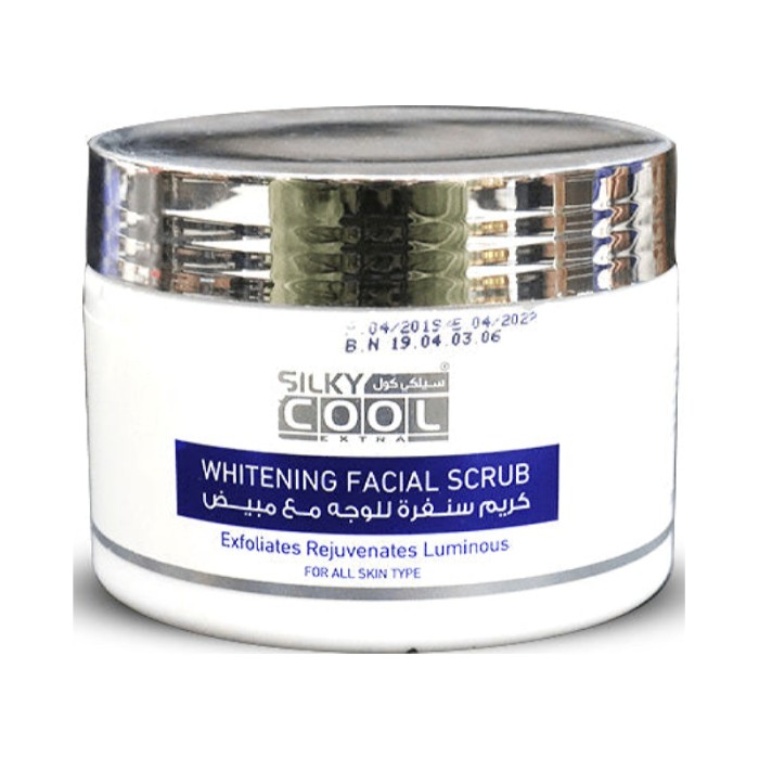 Silky Cool Whitening Facial Scrub 350Ml