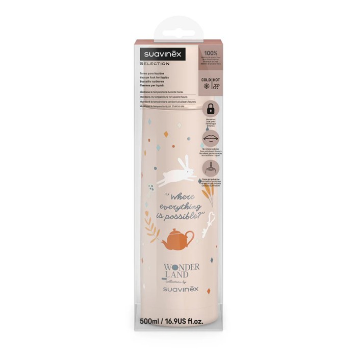 Suavinex Baby Thermos 500ml Pink