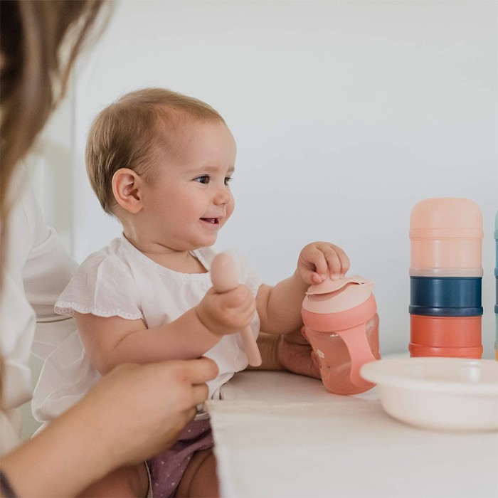 Suavinex Baby Training Cup 200ml with Handles 6M+ Pink