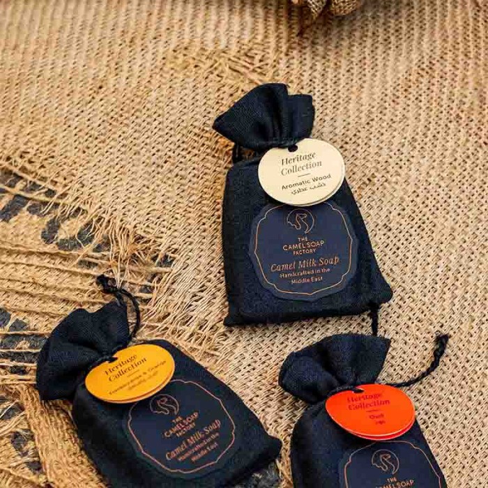 The Camel Soap Factory Aromatic Wood Heritage Soap Bar 95g