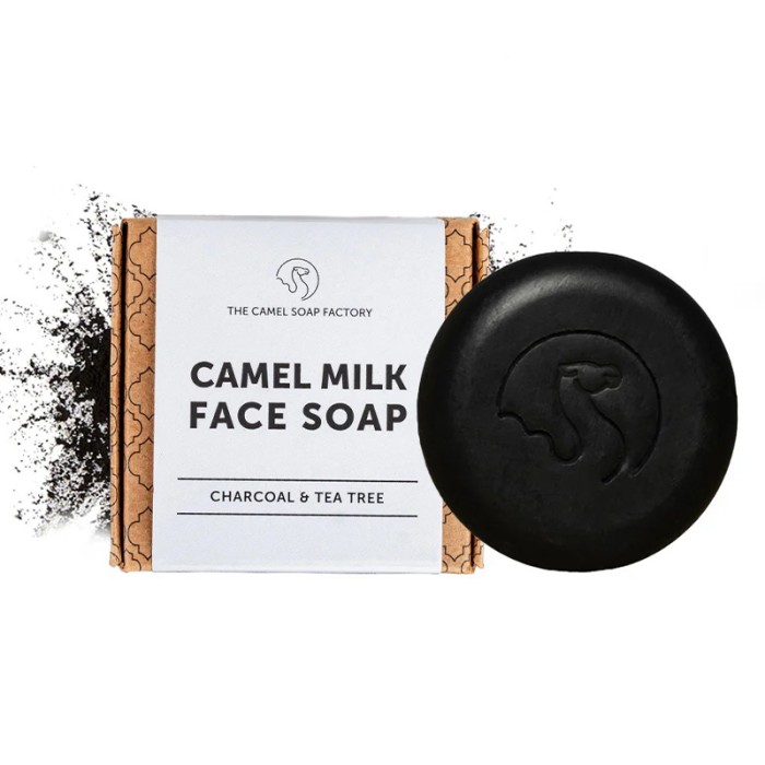 The Camel Soap Factory Charcoal Detox Face Soap Bar 75g