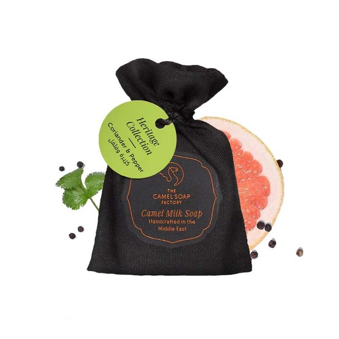 The Camel Soap Factory Coriander & Pepper Heritage Soap Bar 95g