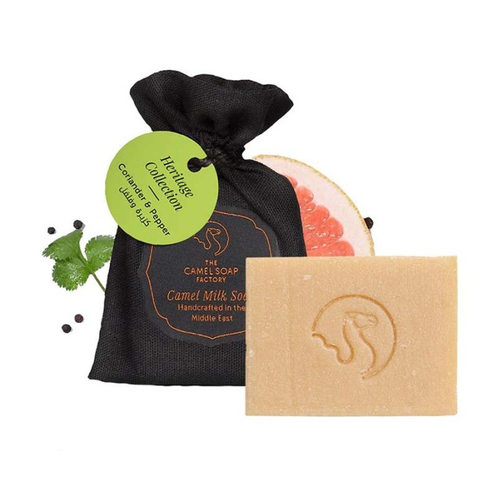 The Camel Soap Factory Coriander & Pepper Heritage Soap Bar 95g