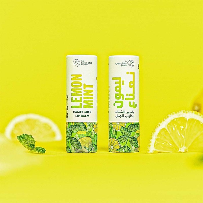 The Camel Soap Factory Lemon Lime Lip Balm with Camel Milk 10g