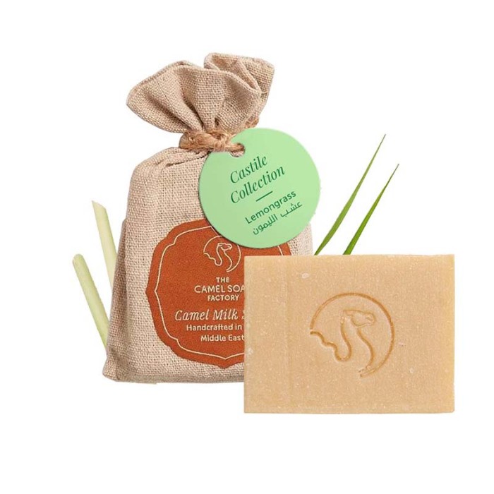 The Camel Soap Factory Lemongrass Castile Soap Bar 95g