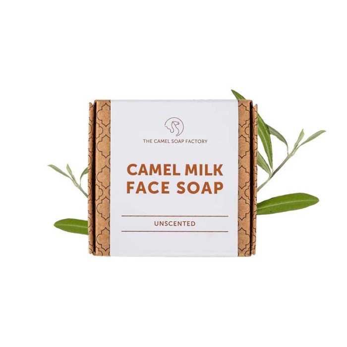 The Camel Soap Factory Unscented Face Soap Bar 75g