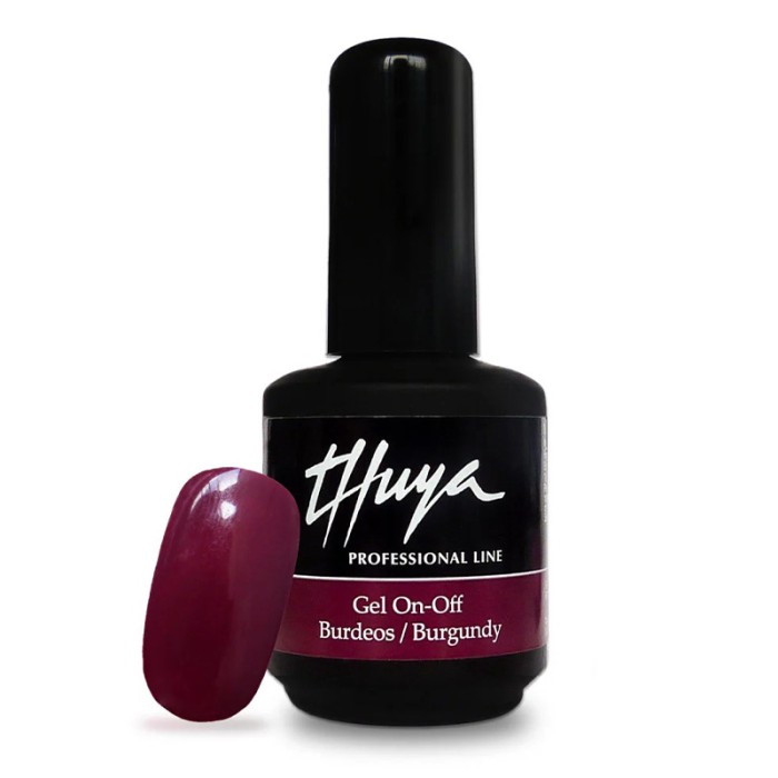 Thuya Gel On Off 14ml, Burgundy (N.58)
