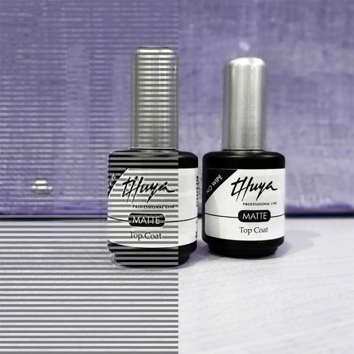 Thuya Gel On Off Top Coat Matte (No Wipe)