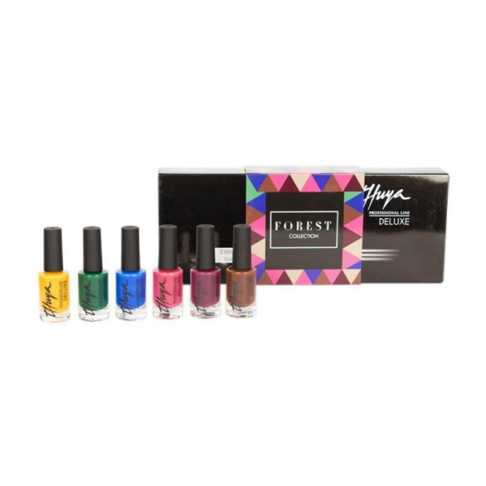 Thuya Kit Esmaltes Deluxe Nail Polish Forest Line (6 Pcs)