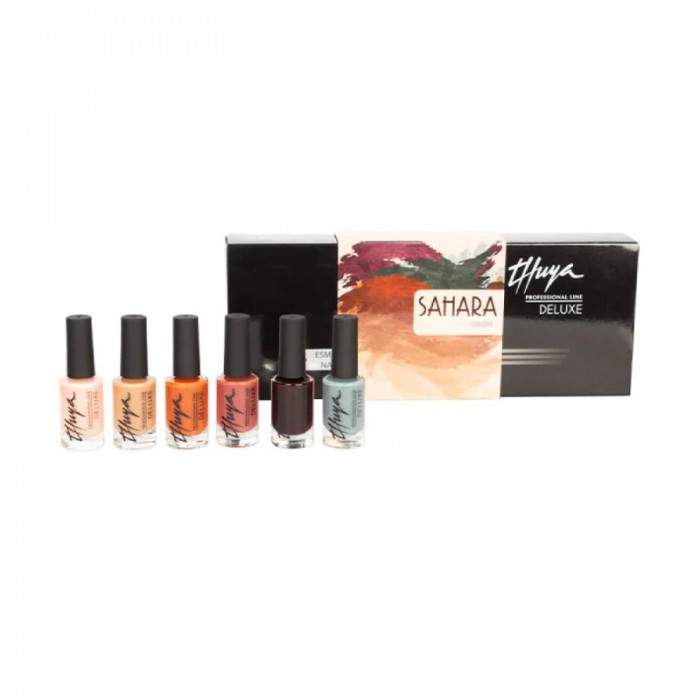 Thuya Kit Esmaltes Deluxe Nail Polish Sahara Line (6 Pcs)