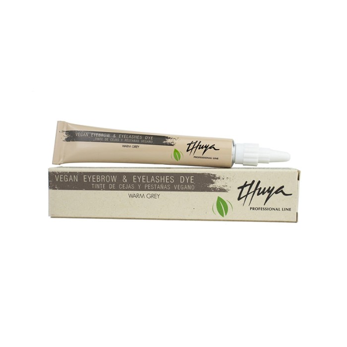 Thuya Vegan Eyebrow and Eyelash Tint, Warm Grey