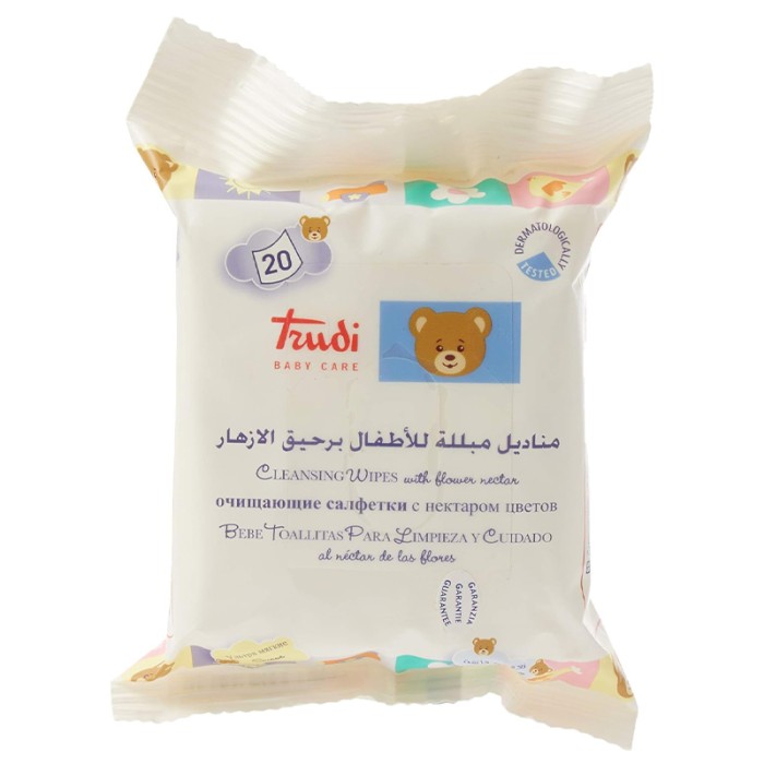 Trudi Baby Care Cleansing Wipes 20 Pack
