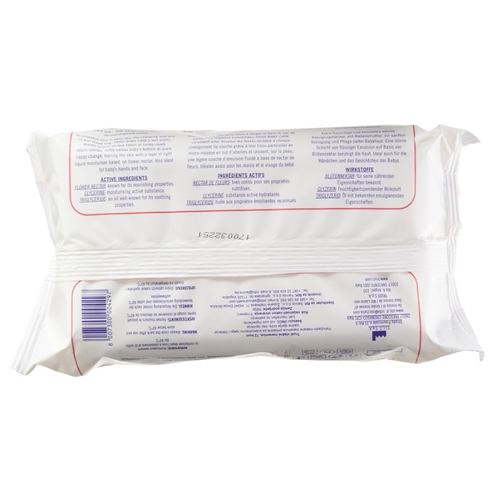 Trudi Baby Care Cleansing Wipes 72 Pack