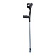 WOLAID Adjustable Lightweight Heavy Duty Forearm Crutch Black