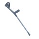 WOLAID Adjustable Lightweight Heavy Duty Forearm Crutch Gray