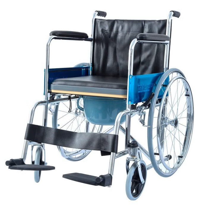 WOLAID Commode Wheelchair